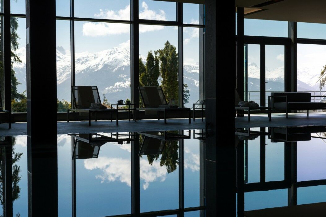 Crans Ambassador Hotel Exterior foto