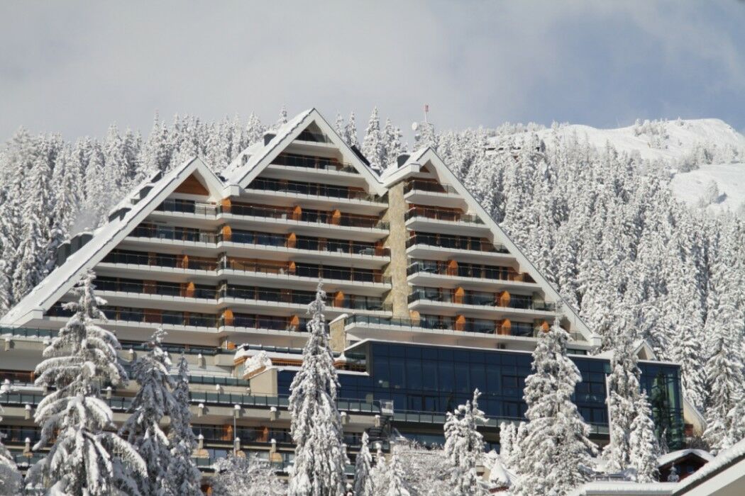 Crans Ambassador Hotel Exterior foto